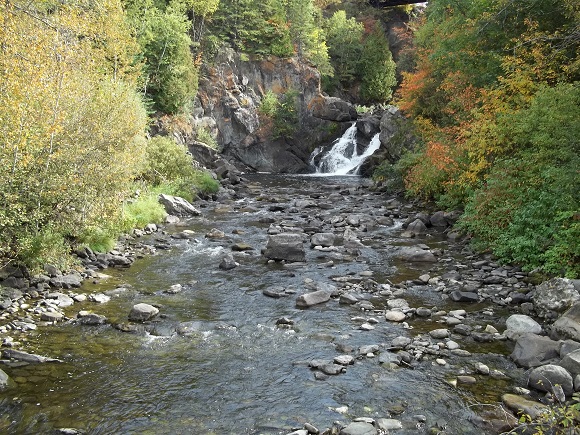 Chute de la rivière du Bic