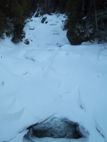 Chute Neigette gelée