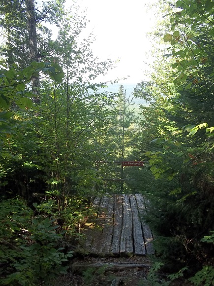 Belvédère Lac Témiscouata (SNQ, au nord du parc)