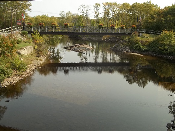Petit pont international, Parc de la Frontière