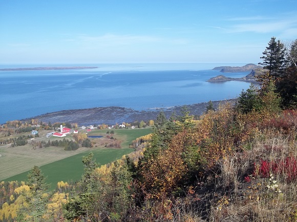 2e point de vue: St-Fabien-sur-Mer et Parc national du Bic