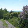 Vue du chemin d'accès