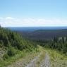 Descente du Jimmy-Russell via sentier ouest