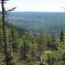 Rivière Matane vue du secteur Mt aux Perches