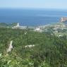 Percé et Rocher vus du Sentier de la Falaise