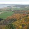Vue du belvédère du sentier La Falaise