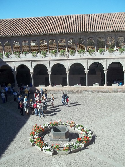 Coricancha: cour intérieure